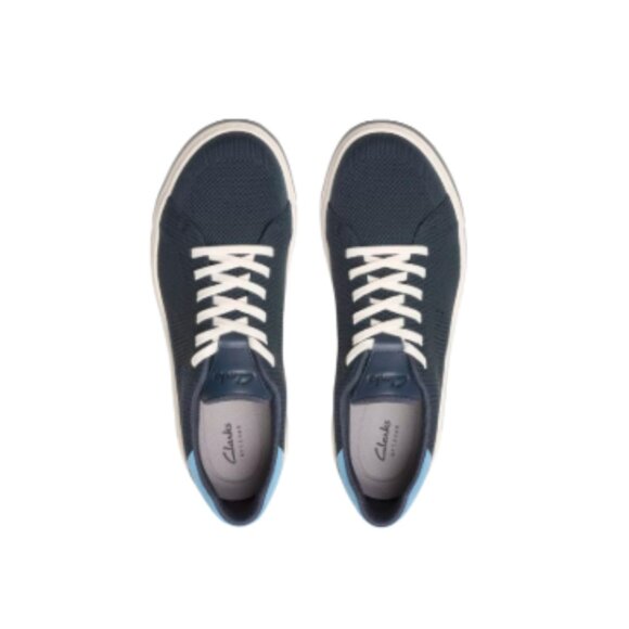 Clarks Mapstone Lace Men’s Shoe – Navy Knit (26181372)